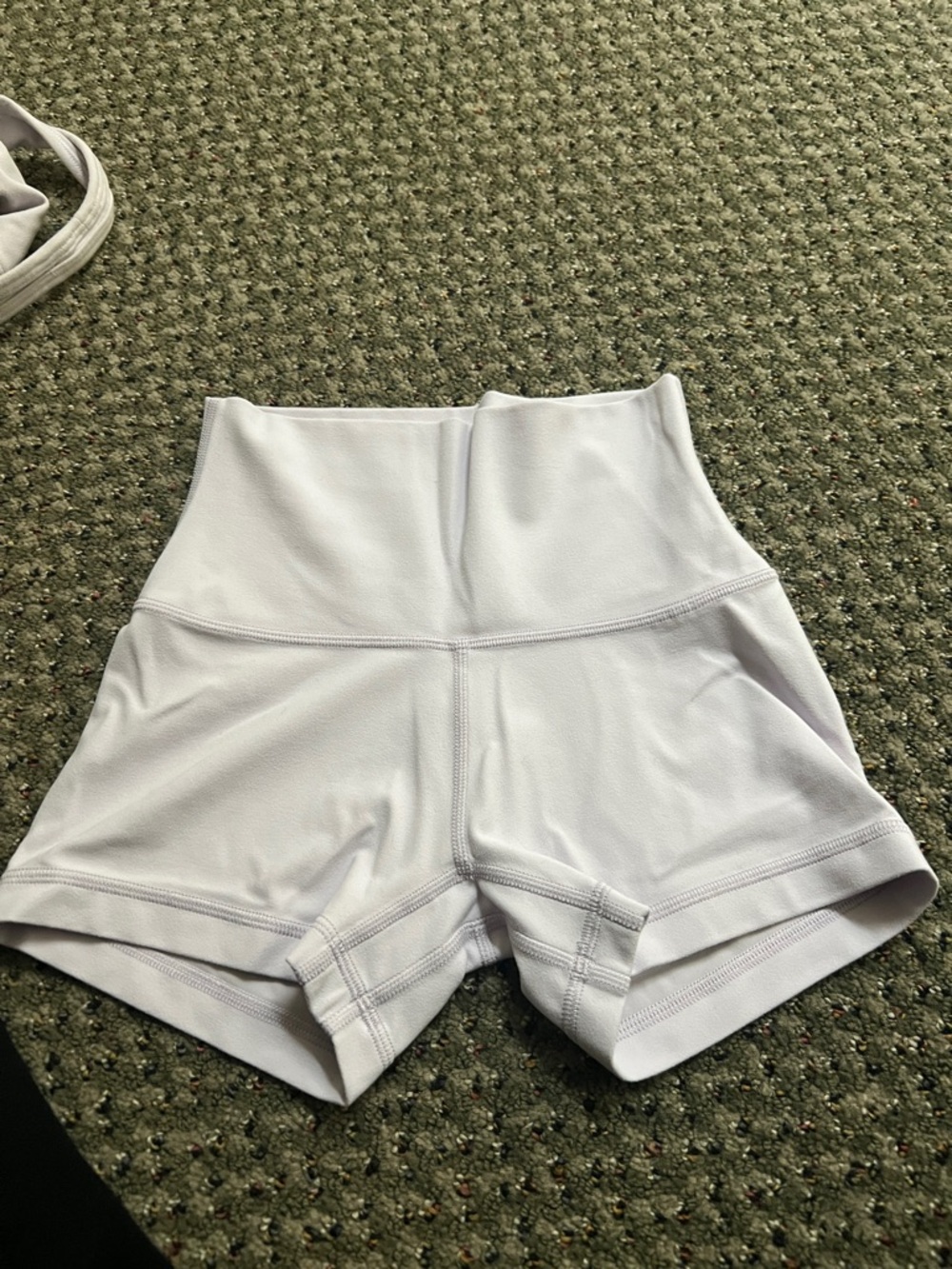 Aritzia High-Waist Active Shorts - Light Lavender